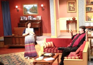 bourne Civic Theatre's "The Cocktail Hour" with Emily Pickens and Anthoony Mowad