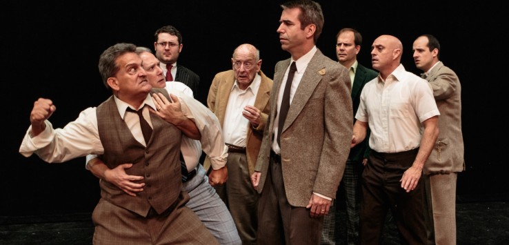 From 'Twelve Angry Men' at Cocoa Village Playhouse. Photo by Jonathan Goforth.