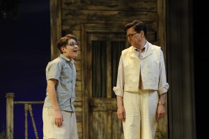 Josh Lefkowitz and Warren Kelly in Orlando Shakespeare Theatre's 'To Kill a Mockingbird.' Photo by Tony Firiollo.