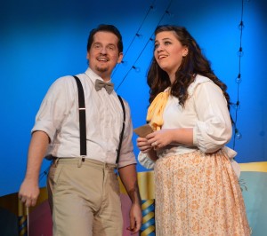 Kyle McDonald and Keisha Marie Gill in 'Carousel' at Titusville Playhouse