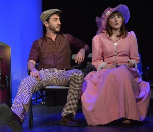 Alexander Browne and Sarah Camp in 'Carousel' at Titusville Playhouse.