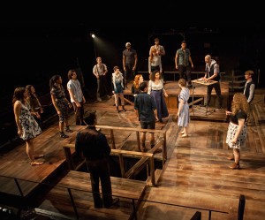 Cast of "That High Lonesome Sound" photo by Bill Brymer