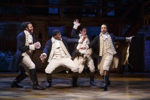 Lin-Manuel Miranda's "Hamilton," photo by Joan Marcus