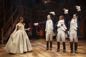 Lin-Manuel Miranda's "Hamilton," photo by Joan Marcus