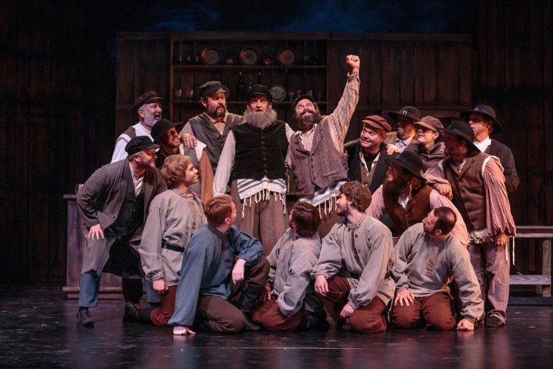 Jeffrey Hoy as Tevye in Cocoa Village Playhouse production of 'Fiddler on the Roof,' photo by Goforth Photography