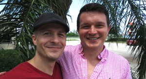 Benjamin Cox and Dwight Welch. Photo by Pam Harbaugh