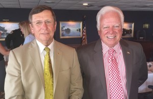 Florida Tech's incoming president, Dr. T. Dwayne McCay and its former president Dr. Anthony Catanese