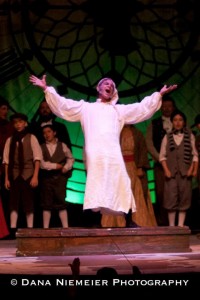 Michael Thompson as Scrooge in 'Scrooge: The Musical' at the Henegar Center