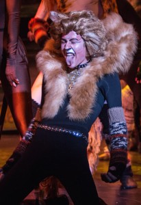 Ian Kennedy as Rum Tum Tugger in Cocoa Village Playhouse production of "Cats" .. photo by Goforth Photography