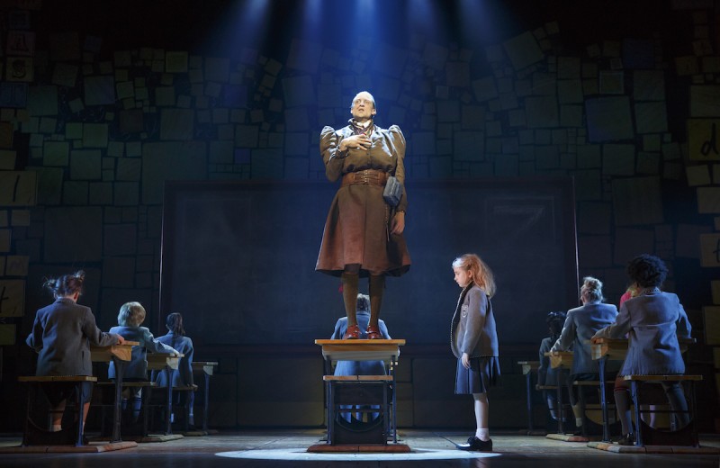 The Company of Matilda The Musical National Tour. Photo by Joan Marcus
