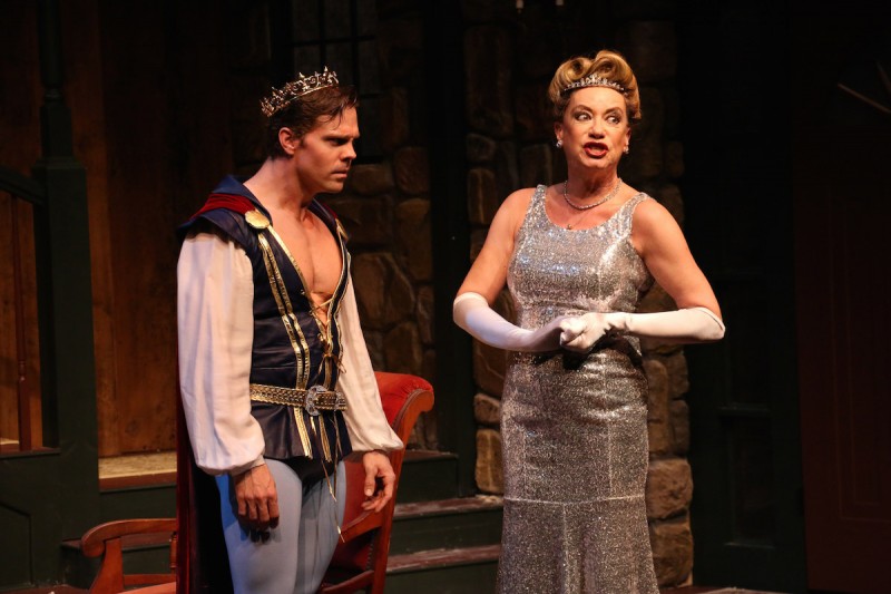 Brian Ogilvie and Susan Cella in Riverside Theatre's "Vanya and Sonia and Masha and Spike."