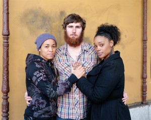 Richard Renaldi’s “Tari, Shawn, and Summer, Los Angeles, CA, 2012.” from his ‘Touching Strangers’ series. Photo courtesy of the artist.