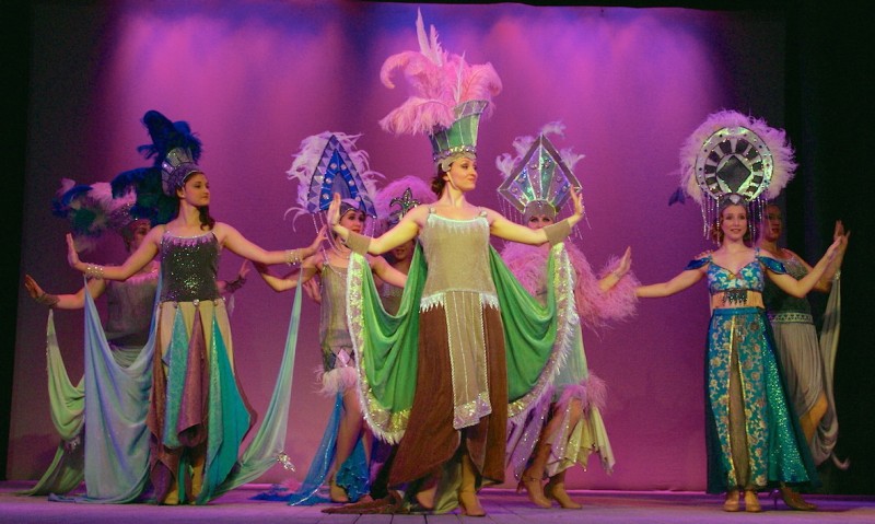 Singin' in the Rain at Titusville Playhouse. Photo by Doug Lebo