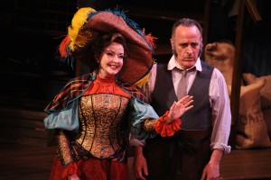 Michele Ragusa and Adam Heller in Riverside Theatre's production of "Hello, Dolly!"