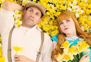 Omar Montes and Kirstin Williams in "Big Fish" at the Henegar Center. Photo by Dana Niemeier.