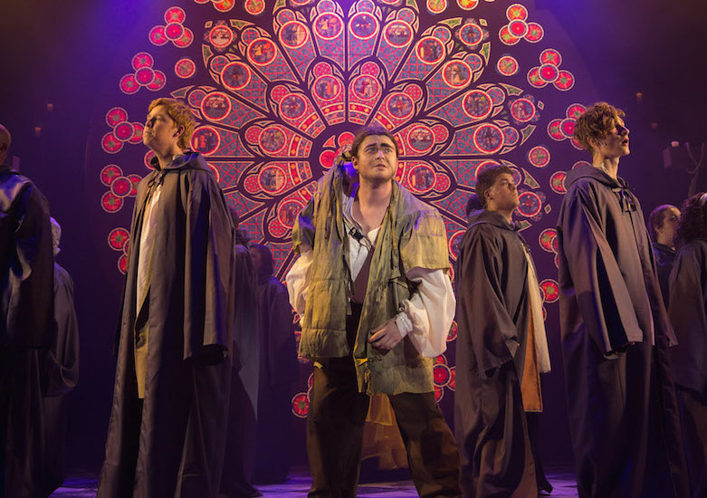 Dillon Giles as Quasimodo in THE HUNCHBACK OF NOTRE DAME at the Henegar. Photo by Dana Niemeier.