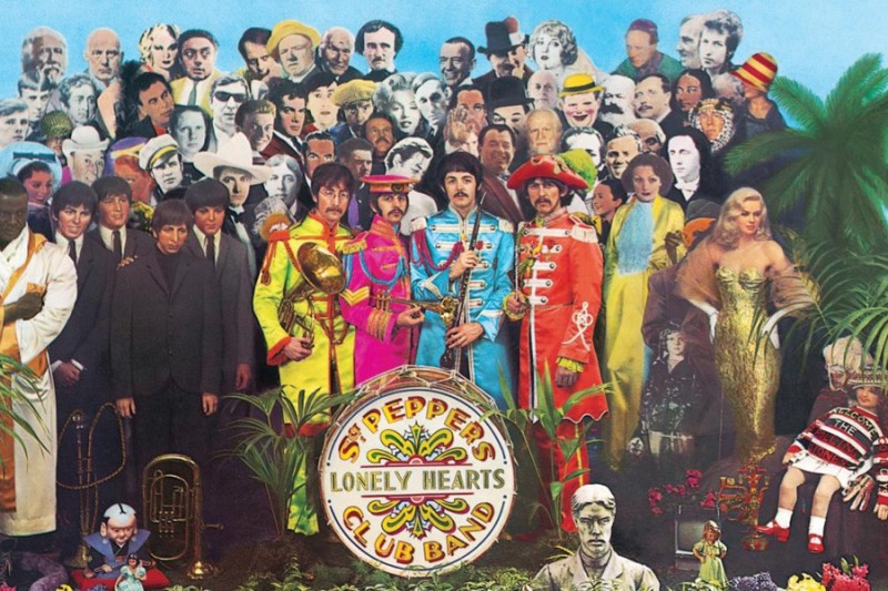 THE BEATLES Sgt. Pepper's Lonely Hearts Club Band album cover