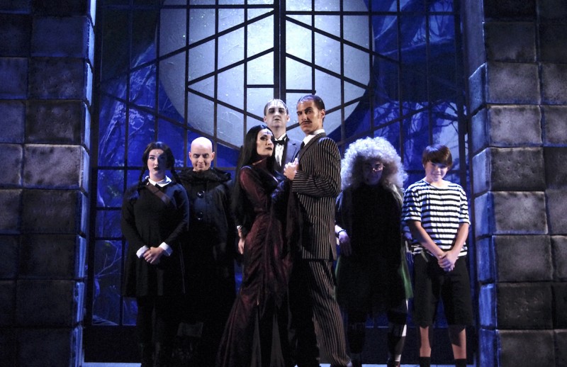 THE ADDAMS FAMILY at Titusville Playhouse. 